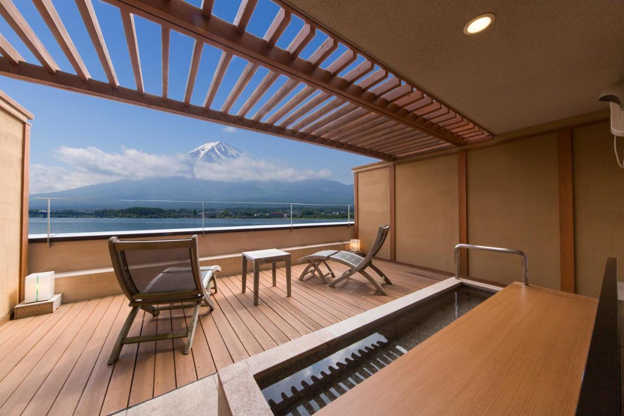 Shuhokaku Kogetsu Hotel Fujikawaguchiko Exterior foto