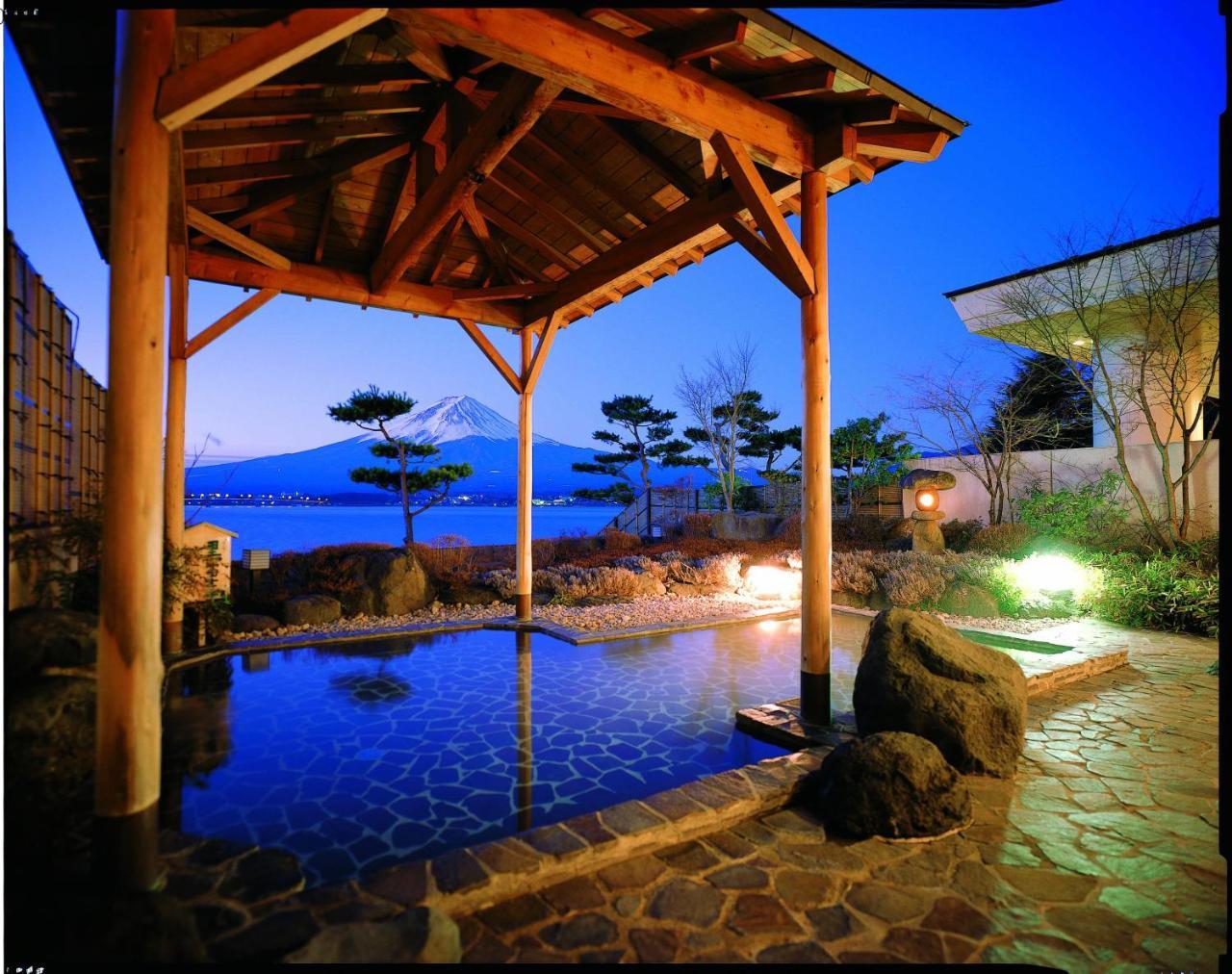 Shuhokaku Kogetsu Hotel Fujikawaguchiko Exterior foto
